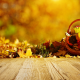 autumn, leaves, pumpkin, leaf, nature wallpaper