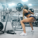 sports, position, rod, bar, fitness. women, sport, weightlifting wallpaper