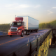 freightliner cl120, truck, cars, bridge, usa, freightliner wallpaper