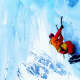 climber, ice, extreme, winter, snow, sport wallpaper