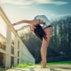 girl, gymnast, bending, posture, sport, flexible, women wallpaper