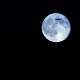 moon, airplane, night, long exposure, blue moon wallpaper