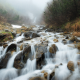 carpathian mountains, forest, rocks, waterfall, stream, river, nature wallpaper