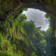 El Yunque, Puerto Rico, nature, landscape, cave, forest, overcast, trees wallpaper