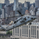 helicopters, military aircraft, aircraft, blackhawk, Sikorsky UH-60 Black Hawk, city, cityscape, sky wallpaper