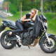 elena sergienko, bike, zaporozhye, ukraine, motorcycle, leggins, legs, women, blonde wallpaper