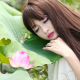 asian, long hair, makeup, flowers, women, plants, closed eyes, face, lotus wallpaper