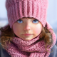 picture, child, girl, baby, art, hat, winter, scarf wallpaper