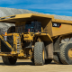 cat 794ac haul truck, caterpillar, mining machinery, dump truck, cars, cat 794ac wallpaper