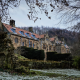 mount grace house, england, house, mount grace priory, snowdrops, city wallpaper