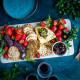 cheese, wine, berries, food, fruits, biscuit, strawberry wallpaper