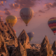 turkey, balloons, hot air balloon, cappadocia wallpaper