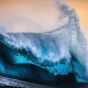 nature, sea, ocean, water, wave, spray, huge wave wallpaper