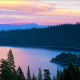 lake tahoe, lake, usa, nature, landscape, river, forests, island, dawn, morning wallpaper