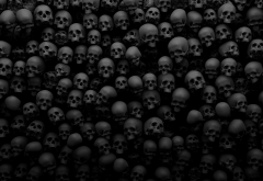 skulls, artwork wallpaper