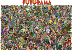 Futurama, Turanga Leela, Philip J. Fry, cartoons, Bender wallpaper