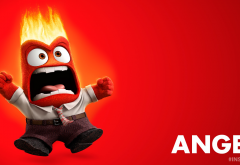 Inside Out, cartoons, movies, anger wallpaper