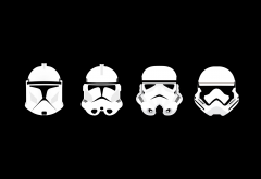 Star Wars, clone trooper, stormtrooper, minimalism, helmet wallpaper