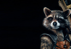 Guardians of the Galaxy, comics, movies, Rocket, Raccoon, artwork wallpaper