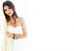 Victoria Justice, actress, singer, celebrity, brunette, smiling wallpaper