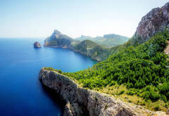 Spain, Mallorca, island, sea, nature wallpaper