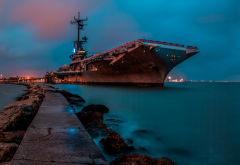 USS Lexington, aircraft carrier, United States Navy, ship wallpaper