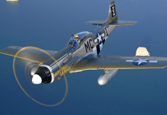 North American, P-51, Mustang, aircraft, aviation wallpaper