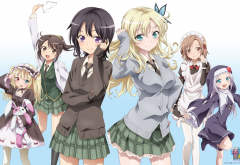 boku wa tomodachi ga sukunai, anime, anime girls wallpaper