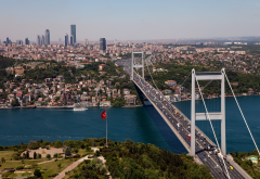 bosphorus bridge, istanbul, turkey, bosphorus, bridge wallpaper