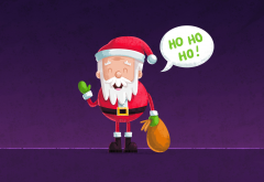 christmas, xmas, new year, santa claus, ho ho ho, holidays wallpaper