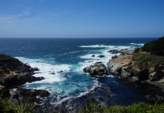 california state route 1, usa, west coast, pacific ucean, ocean wallpaper