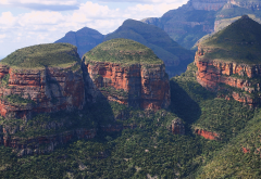 blyde river canyon, mpumalanga, nature, landscape, mountains, canyon, erosion, cliff, south africa wallpaper