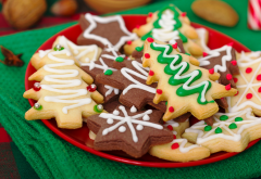 christmas, xmas, cookies, new year, food wallpaper