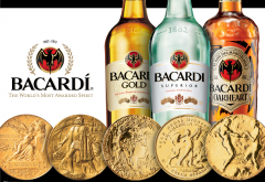 bacardi oakheart spiced rum, bacardi, rum, alcohol, coin wallpaper