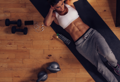 fitness, abs, workout, female, women, sport wallpaper