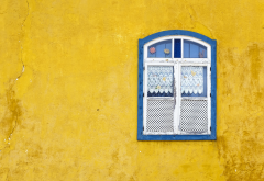 house, wall, window wallpaper