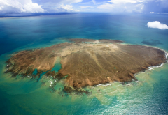 abrolhos archipelago, first marine national park, brazil, ocean, tropical, nature, island wallpaper