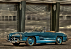 vintage, mercedes convertible, mercedes-benz, retro, cars wallpaper