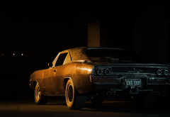 dodge charger, cars, night, retro cars, dodge wallpaper