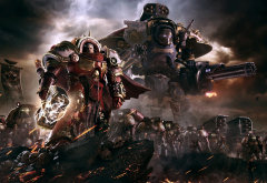 warhammer 40000: dawn of war III, video games, warhammer, robot wallpaper