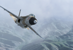 boeing ea-18g growler, aircraft, mountains, flight, speed, boeing, aviation wallpaper