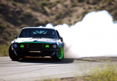 ford mustang, drift, cars, ford, smoke wallpaper