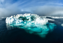 winter, ice, iceberg, beautiful, nature wallpaper