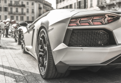 Lamborghini Aventador, lamborghini, city, supercars, cars wallpaper