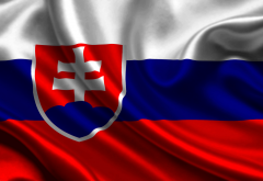 slovakian flag, flag, slovakia wallpaper