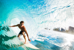guy, surfing, wave, extreme, sport wallpaper