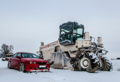 jaguar, winter, snow, cars wallpaper