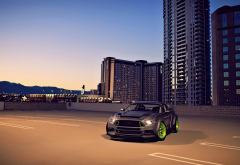 ford mustang, cars, cityscape, city, sunset, 2015 ford mustang rtr, ford wallpaper