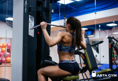 women, gym, sport, training, muscules, brunette wallpaper