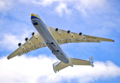 mriya, plane, aircraft, flight, an-225, antonov, aviation wallpaper